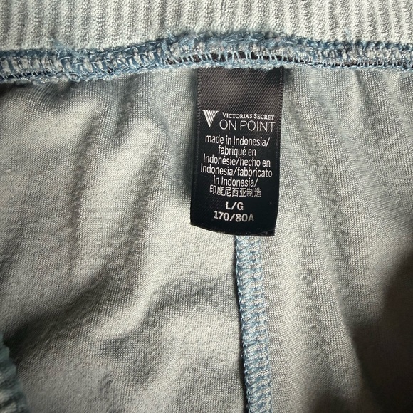 Victoria’s Secret ON POINT Women’s Joggers Velvet Teal Size L - Picture 5 of 6